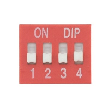 DS-04 DIP-ПЕРЕКЛЮЧАТЕЛЬ 4-позиционный переключатель