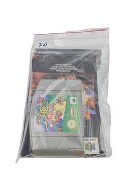 NINTENDO 64 SUPER MARIO 64 + KSIĄŻECZKA ORYGINAŁ