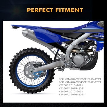 Крышка заднего тормозного диска Yamaha YZ WR, синяя