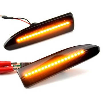 DYNAMICKÉ SVĚTLA BOČNÍ LED FOR JAGUAR X-TYPE 2002-2009