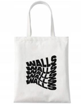 TORBA NA RAMIĘ BIAŁA TOREBKA WALLS MŁODZIEŻOWA DO SZKOŁY SZKOLNA KSIĄŻKI