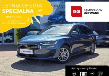 Ford Focus IV Kombi Facelifting 1.5 ECOBLUE 115KM 2024 Ford Focus 1,5 EcoBlue 115KM, automat, Titanium X, salon PL, bezwypadkowy,