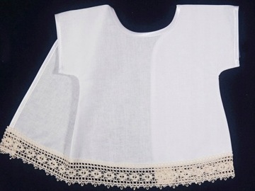 SZATKA DO CHRZTU z HAFTEM imię imiona data PROFITKA OKAPNIK. Akantus