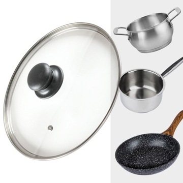 Крышка стеклянная 24 см /Vilde