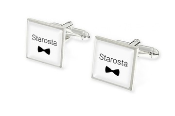 ELEGANCKIE SPINKI DLA STAROSTY EFEKT 3D ar1794