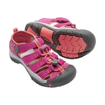 SANDAŁY KEEN NEWPORT H2 YOUTH BERRY/CORAL 34