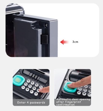 АВТОМОБИЛЬНАЯ КОПИЛКА ДЛЯ КОМБИНИРОВАННОГО СЕЙФА ТЯНЕТ БАНКНОТЫ