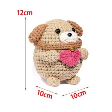 Набор для вязания крючком для начинающих Набор для вязания крючком для щенков