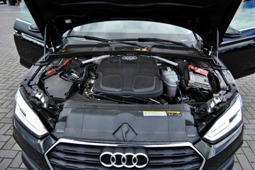 Audi A5 F5 Coupe 2.0 40 TDI 190KM 2019 Audi A5 Oryginał *Biała skóra* ASO, zdjęcie 19