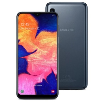Samsung Galaxy A10 czarny ŁADOWARKA+AKCESORIA!