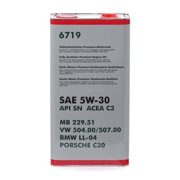 5W-30 FANFARO 6719-5 VW/SKODA/AUDI 504.00/507.00 5l