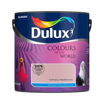 Dulux Kolory Świata farba 2,5L kwitnący migdałowie