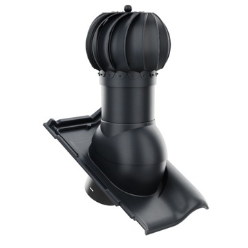 Kominek wentylacyjny OBROTOWY kulisty fi150 ROBEN MONZA KOLORY