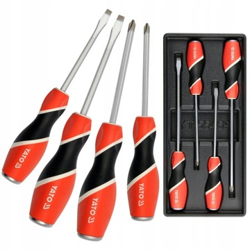 ОТВЕРТКИ В ЯЩИКЕ ЯТО ВСТАВКА 4 ШТ.