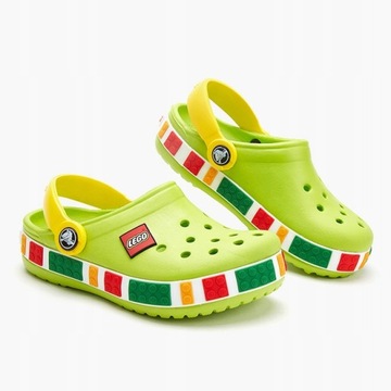 ДЕТСКАЯ ОБУВЬ CROCS ШЛЕПАНЦЫ САНДАЛИИ LEGO
