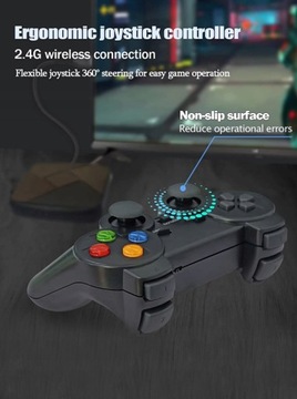 ИГРОВАЯ КОНСОЛЬ 4K ТЕЛЕВИЗОРА В РЕТРО 2 ПАНЕЛЬ 30000 СЕРЫЙ