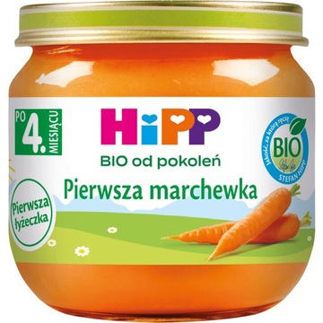 HIPP PIERWSZA MARCHEWKA BIO80G