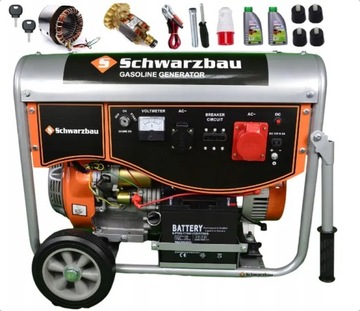 AGREGAT PRĄDOTWÓRCZY 9,6kW ELSTART AVR GENERATOR