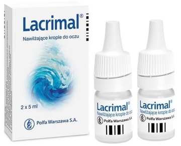 LACRIMAL Nawilżające krople do oczu 10 ml