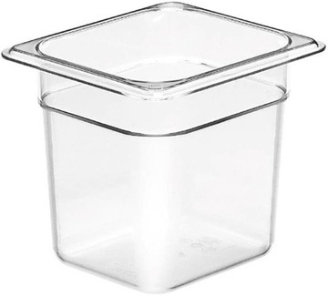 Camwear GN 1/6 z poliwęglanu, Cambro 150 mm