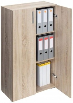 ПОЛОЧНЫЙ ШКАФ 2D3P SENSO 2 ДВЕРИ 3 ПОЛКИ ДУБ СОНОМА