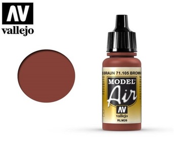 Farba do aerografu Vallejo Model Air 71105 Brown RLM26 18ml