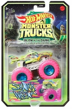 HOT WHEELS MONSTER TRUCKS HGX15 SHARK WREAK ŚWIECI