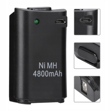 2-w-1 4800 mAh Akumulator Ni-Mh Bateria Bateria do