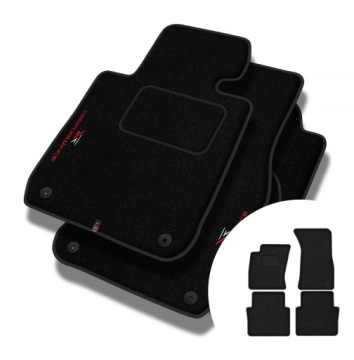 Velurové koberce Performance pro Audi A8 II D3 2002-2009