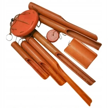 Bamboo Windchime Decoration Patio Wind Chime Garde
