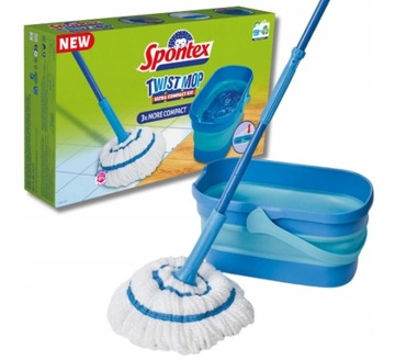 Mop wykręcany Spontex Twist Ultra Składany