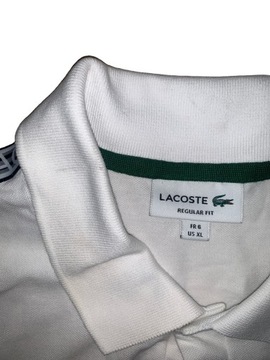 Koszulka polo męska LACOSTE SPORT biała FR 6, US XL
