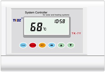 Kontroler TK-7Y PROECO Wskaźnik Temperatury Funkcja Zegarka HYDRA SOLARIS