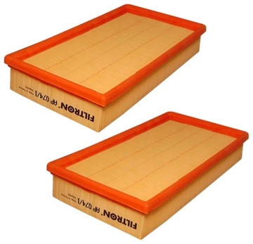 2× FILTRON AP 074/1 FILTR VZDUCHU