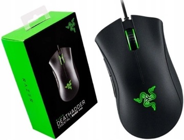 Razer Essential Ergonomic Gaming mouse DeathAdder, Infrared, 3500 DPI, Blac