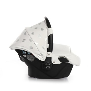 Коляска для двойни JUNAMA GLOW DUO 4в1 серебристый 03