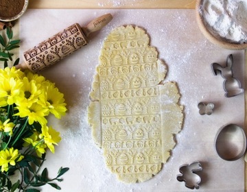 Валик с гравировкой ПАСХАЛЬНАЯ КОРЗИНКА, детский