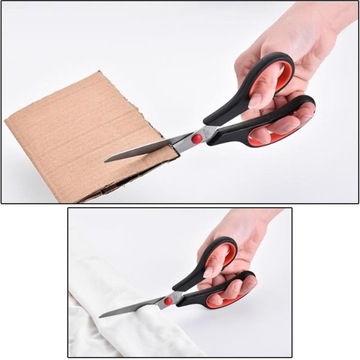 НАБОР ИЗ 3-Х НОЖНИЦ ДЛЯ ОФИСНОЙ ШКОЛЫ, УНИВЕРСАЛЬНЫЕ ДЛЯ ШКОЛЫ