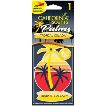 Zawieszka Zapach CALIFORNIA Tropical Colada