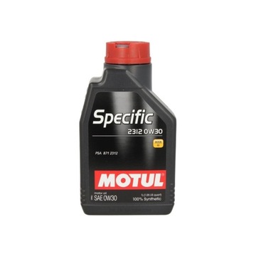 Olej silnikowy MOTUL SPECIFIC 2312 0W30 1L