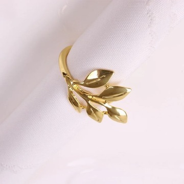 3/6/12 шт., кольцо для салфеток в отеле, держатель для салфеток, осенние листья, пряжка для салфеток