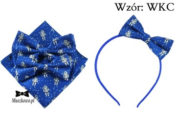 2 галстука-бабочки для папы и сына: COVERNON BLUE