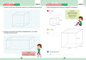 MATEMATYKA 5-6 Korepetycje + Karty Pracy x4. Nauka w domu i szkole GREG