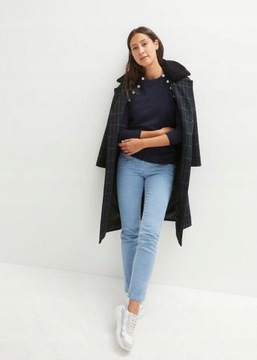 Bonprix 32/34 GRANTOWY SWETER CIĄŻOWY