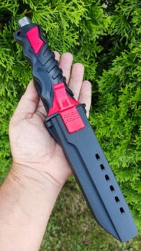 Нож для дайвинга Finka + кобура для дайвера из АБС-пластика ND84