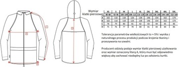 KURTKA PRZECIWDESZCZOWA WODOODPORNA ROBOCZA MĘSKA