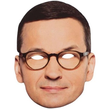 MASKA MATEUSZ MORAWIECKI premier polityk PREMIERA