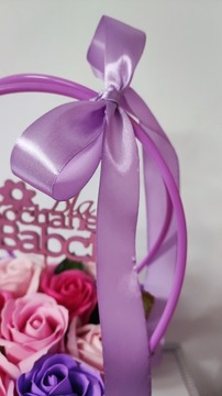 koszyk bukiet Kwiaty mydlane dzień Dzień Kobiet Walentynki Dzień Matki