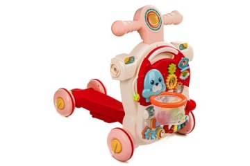 ИНТЕРАКТИВНЫЙ СТОЛ BIKE PUSH RIDER 4В1 РОЗОВЫЙ