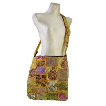 Indyjska torebka boho etno bawełna patchwork